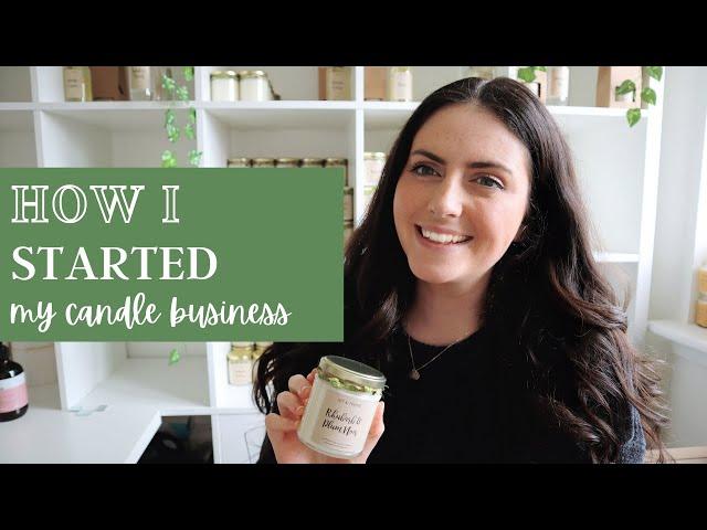 HOW I STARTED MY OWN CANDLE BUSINESS | Going Viral on TikTok | Ivy & Twine Candles