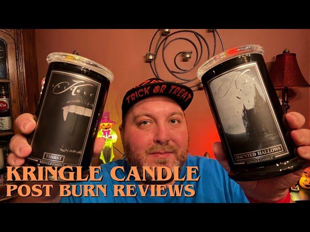 Kringle Candle Haunted Hallows & Thirst Post Burn Review | Kringle Candle Halloween