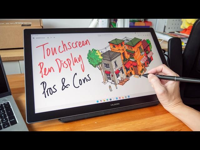 Pros and Cons of Touchscreen Pen Displays