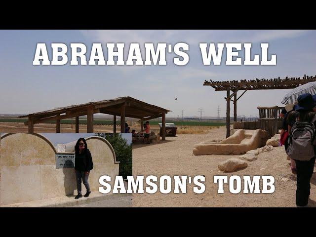 ABRAHAM's WELL and SAMSON's TOMB #Biblicalplaces #Historical #Israel