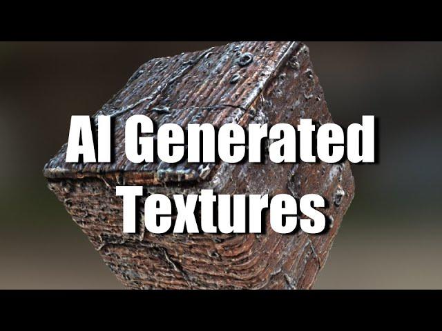 How I Use AI to Generate PBR Materials For 3D