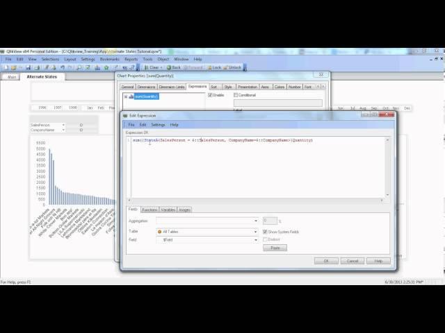 Qlikview Alternate States