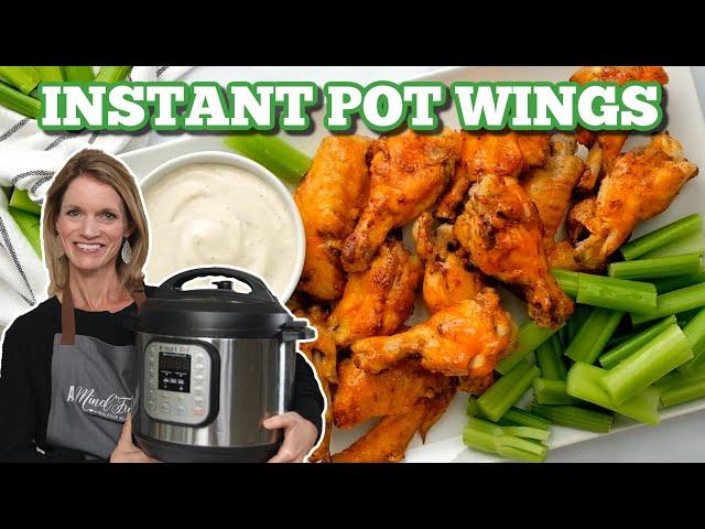 Instant Pot Chicken Wings: The Most TENDER Wings EVER!!