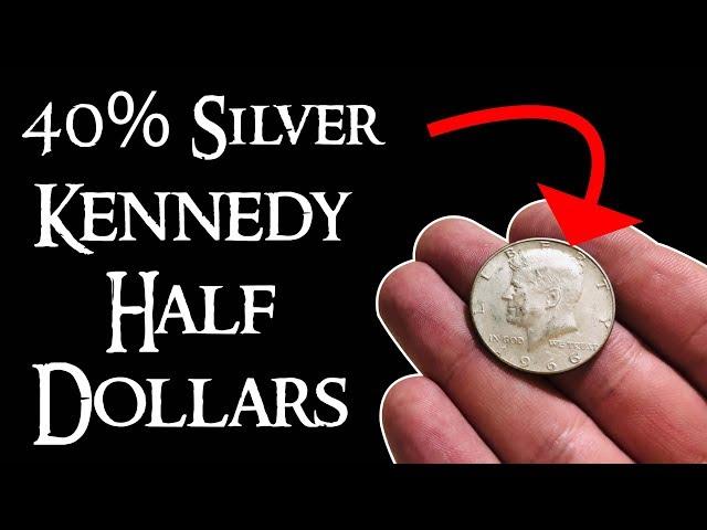 40% Silver Kennedy Half Dollars - Value, Years, Information, Silver Stacking