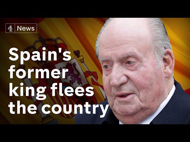 Former King of Spain Juan Carlos leaves country amid scandals