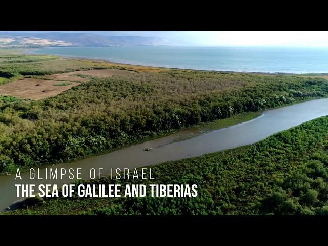 A glimpse of the Sea of Galilee & Tiberias