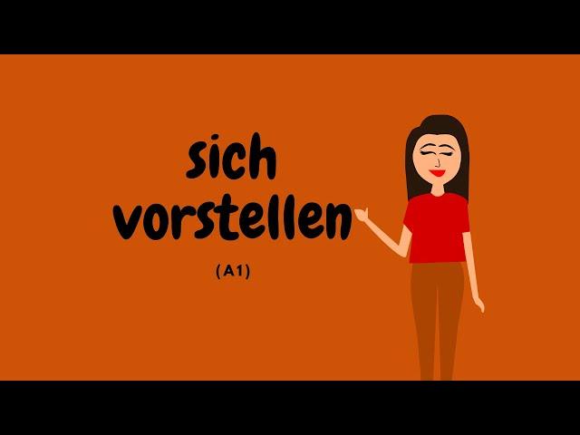 Learning German I sich vorstellen A1