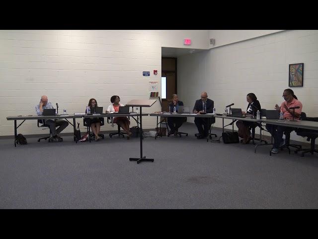 Board of Education Meeting 8-12-2019