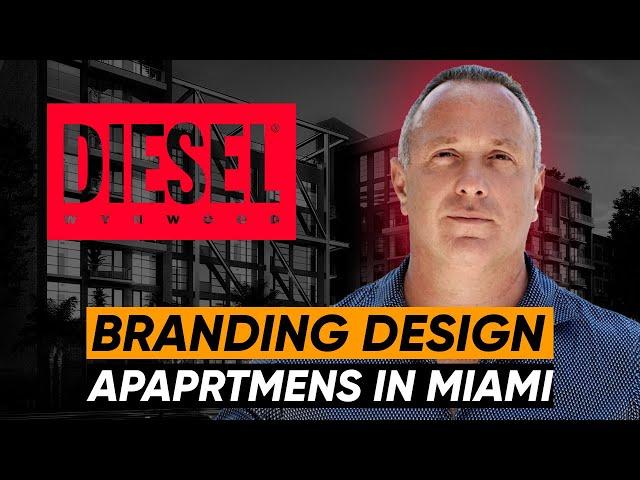 NEW WAY of Livng In Miami. Revealing Legendary DIESEL Apartments For Sale: Luxirious Branding Design