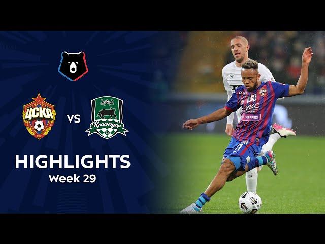 Highlights CSKA vs FC Krasnodar (3-1) | RPL 2020/21