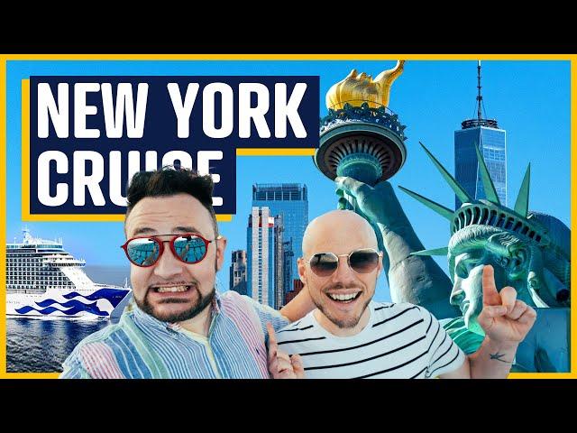 Boarding our FIRST EVER Cruise from NYC! A SPECTACULAR sail away!