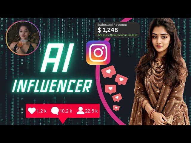 How I Created Realistic Indian AI Influencer | AI Instagram Model