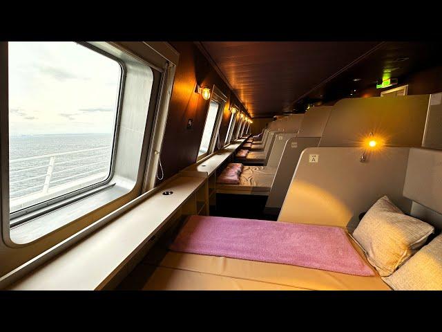 【JAPAN's FERRY】Tomakomai→Hachinohe. $55 Ferry Trip with Spectacular View bed