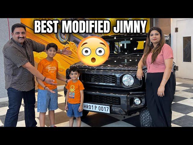 G Wagon Bhi Fail | JIMNY Exterior Interior Modification | #maruti #jimny #modification #automotiv17