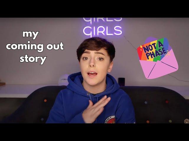 My coming out story | Bluenbroke | Lesbian coming out | LGBTQIA +