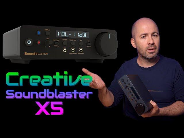 POWERFUL features, better sound! Creative Sound Blaster X5 review