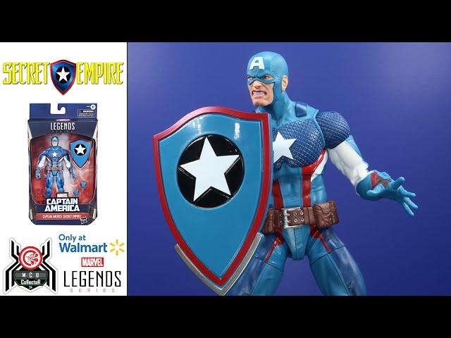 Marvel Legends CAPTAIN AMERICA Secret Empire Hail Hydra Cap Walmart Exclusive Figure Review