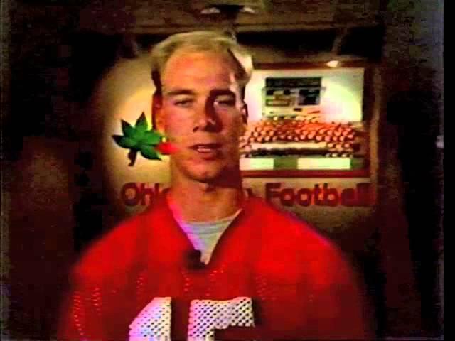 Ohio State QB Greg Frey Anti-Drugs PSA (1989)