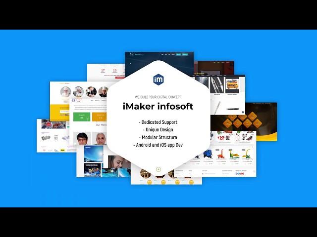 Build your website, android and iOS app with iMaker team