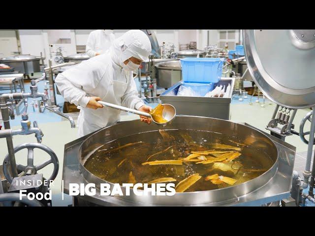 How A Japanese Megakitchen Prepares Thousands Of School Lunches Everyday | Big Batches