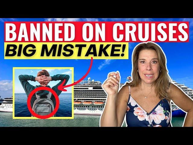 7 NEW Things that Are BANNED on Cruise Ships (2024)