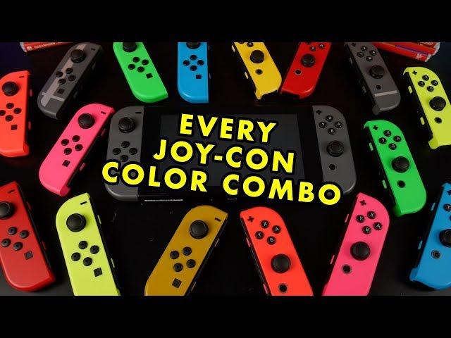 Every Nintendo Switch Joy-Con Color Combination!