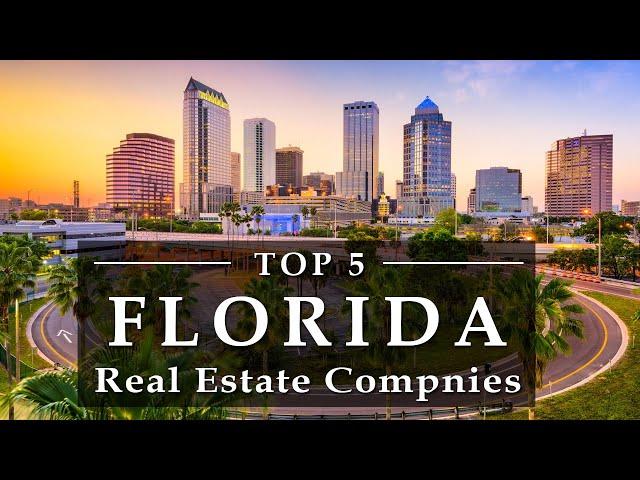 Best Real Estate Company in Florida (Top 5) | ️ Watch before Buy & Sell House in Florida America