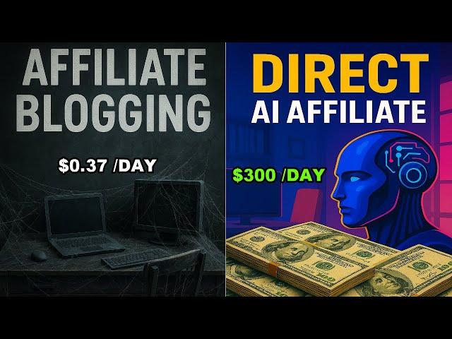 How to Start Affiliate Marketing in 2025 - $300 A Day Direct Ai Method For Beginners!