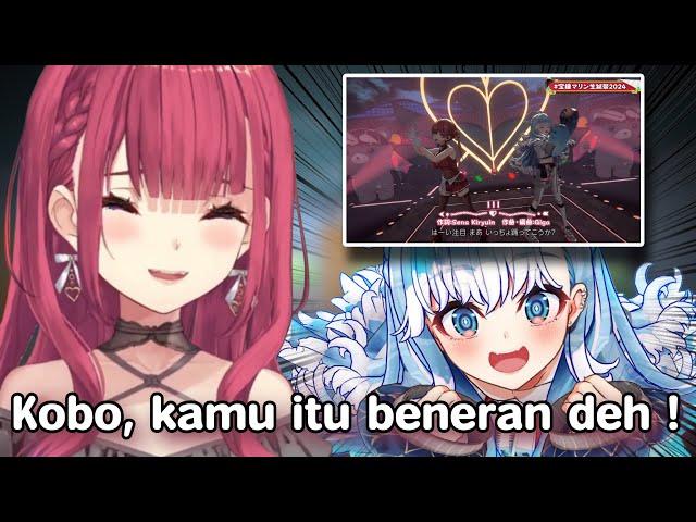 Marine cerita gimana kok bisa pilih Kobo sebagai partner lagu III & holo id isinya Diva semua 