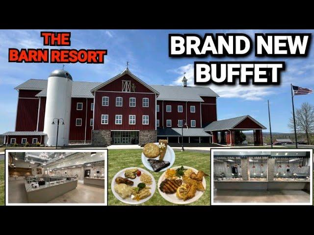 Farmhouse Restaurant Buffet At The NEW Barn Resort (Awesome Buffet) Gettysburg PA