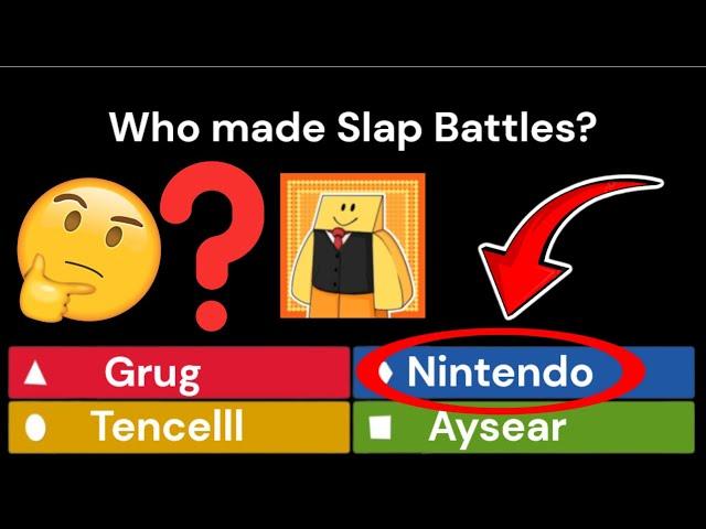 SLAP BATTLES TRIVIA | How Much Do You Know? (Slap Battles)