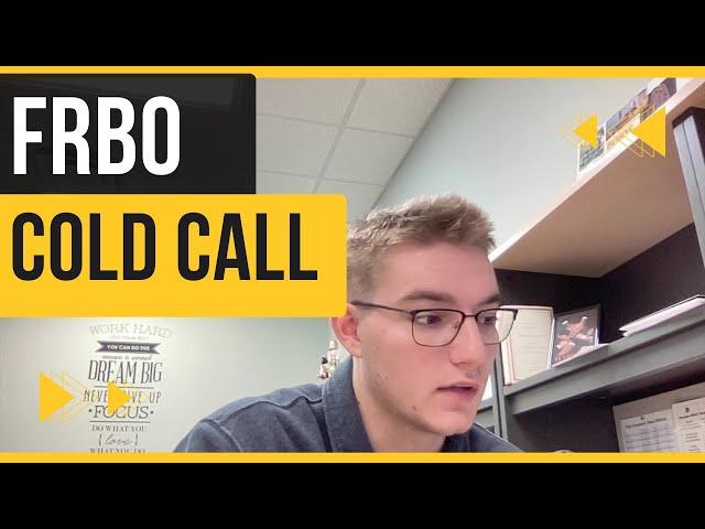 FRBO COLD CALL LIVE - Handling Objections - Lead Generated