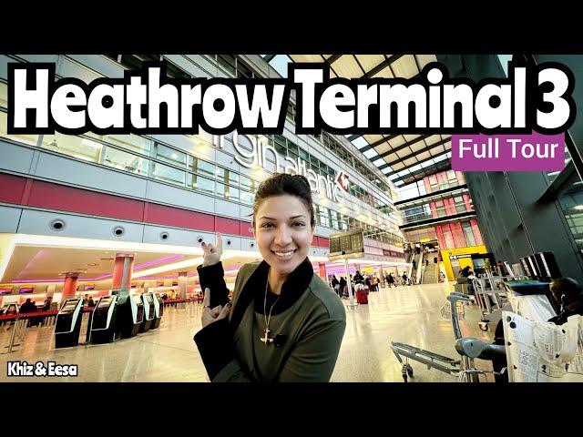 Heathrow International Airport Terminal 3 (opened 1961) - Full Tour #travel #airport @LHRHeathrow