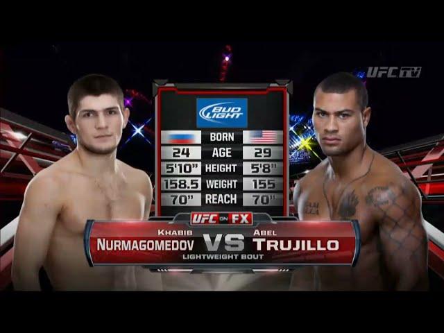 Khabib Nurmagomedov vs Abel Trujillo UFC 160 FULL FIGHT CHAMPIONSHIP