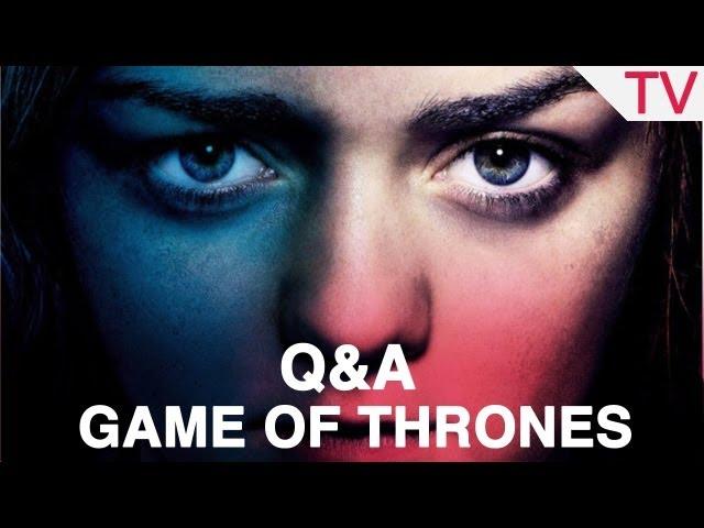 'Game of Thrones' stars Maisie Williams and Joe Dempsie Blinkbox and Digital Spy panel Q&A: Part 1