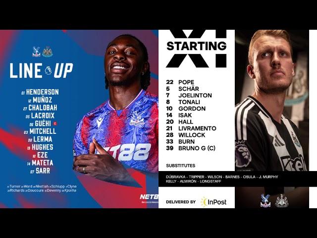 Crystal Palace VS Newcastle United - Premier League 2024/25 - BBC Radio 5 Live commentary