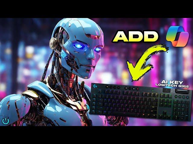 How to Add an AI Key to the LOGITECH G915  NO NEED TO BUY A NEW KEYBOARD