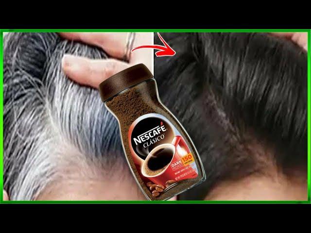 Gray hair becomes black hair naturally at home in just 1 hour! tested and effective 