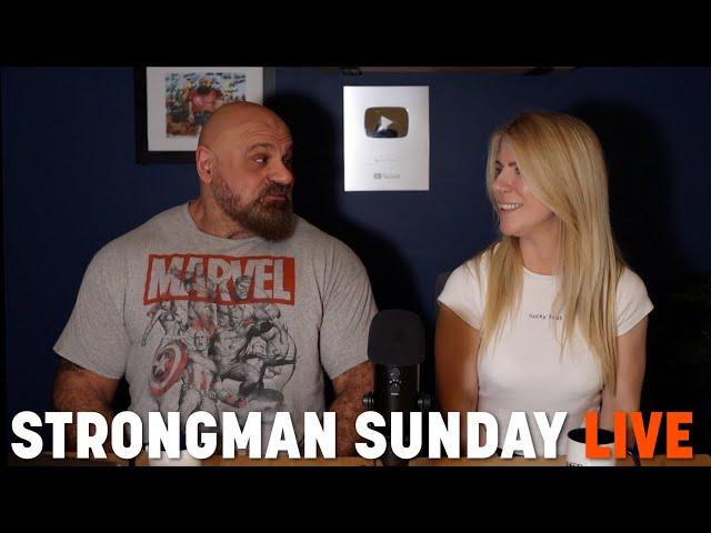 Strongman Sunday LIVE with Loz and Liz