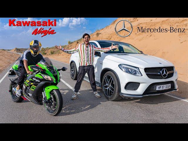 Super Bike VS Super Car - Drag Race