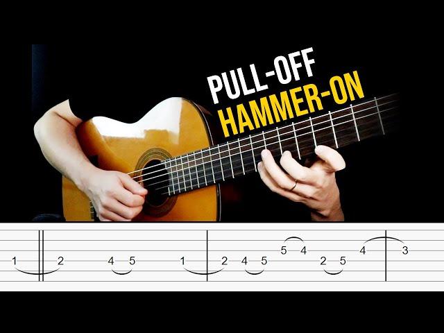 Learn this FAMOUS SONG if you need to practice "HAMMER-ONS" and "PULL-OFFS"