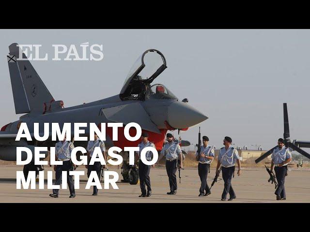 España se compromete a aumentar en un 80% su gasto militar para 2024 | España