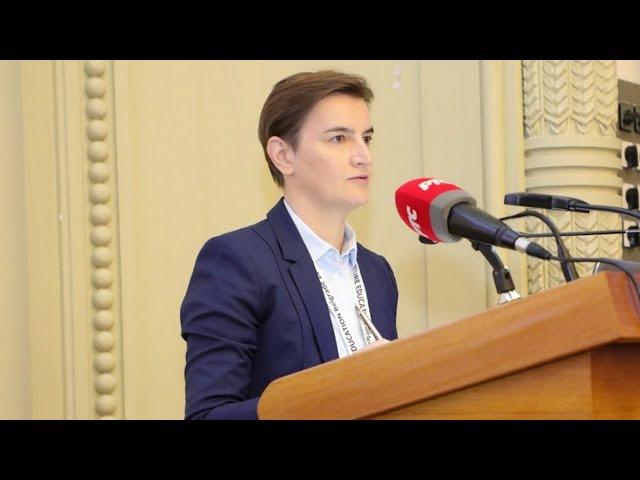 Ana Brnabić | 4th Intl. Conf. on Future Education | Belgrade