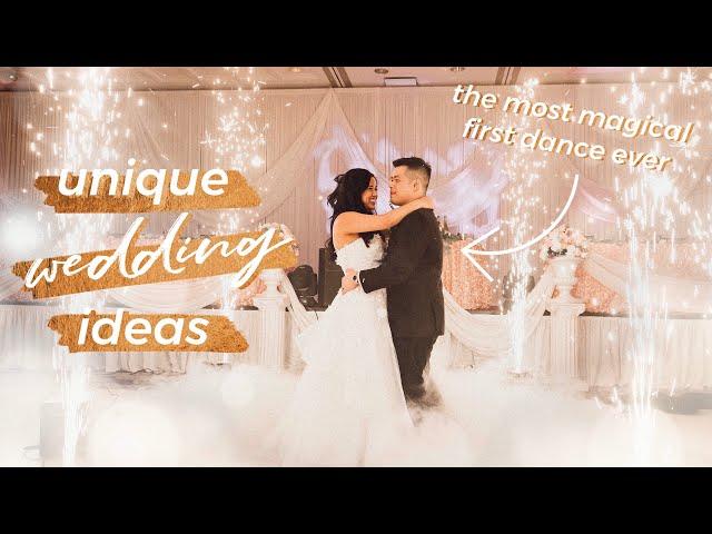 10 Unique Wedding Ideas | Decorations, Food, Cold Sparklers, and DIYs