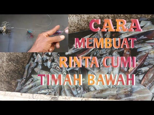 Cara membuat rinta cumi timah bawa