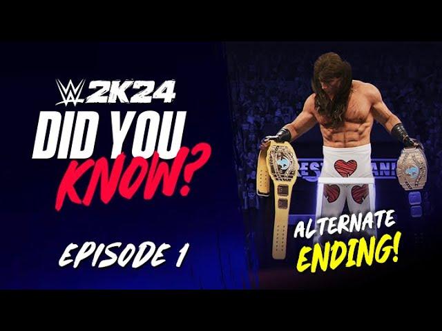 WWE 2K24 Did You Know?: New Features, Secrets & Easter Eggs in WWE 2K24! (Episode 1)