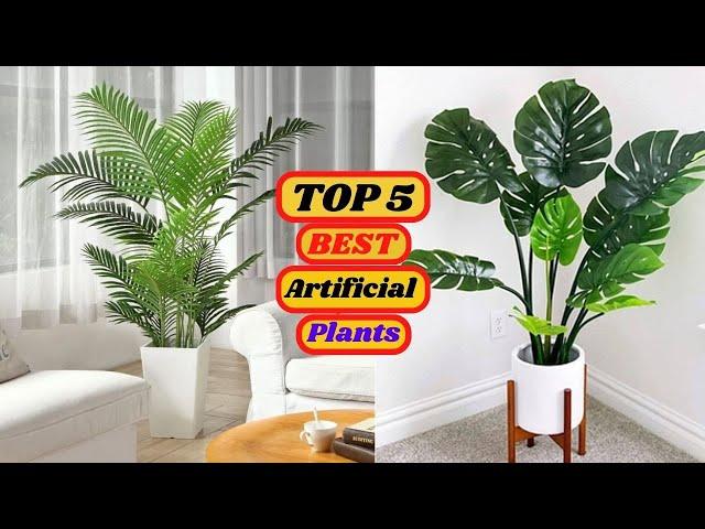 Best Artificial Plants On Amazon 2024 | Top 5 Best Fake Plants | Best Artificial Plants Reviews