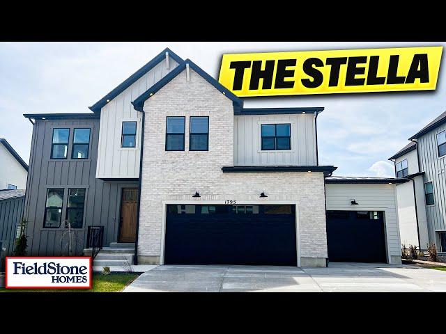 Model Home Tour in Lehi Utah - The Stella by Fieldstone Homes