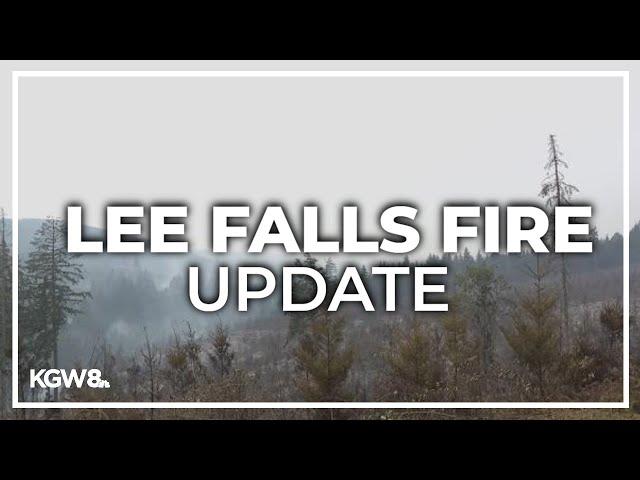 Evacuation levels lowered for Cherry Grove community as fire crews make progress on Lee Falls Fire