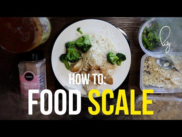 HOW TO use a Food Scale to Lose Weight